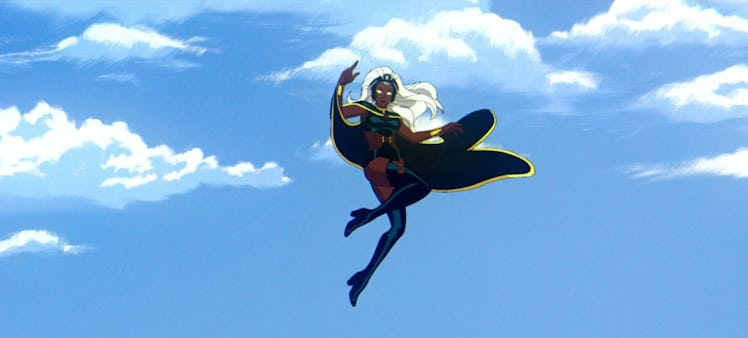 Storm in her new suit in X-Men '97