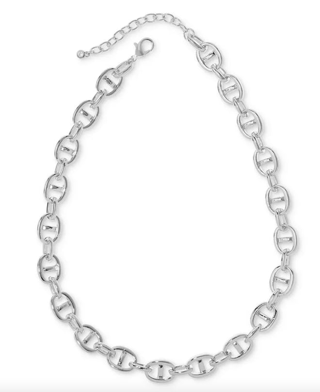 Pop-Tab Link Collar Necklace