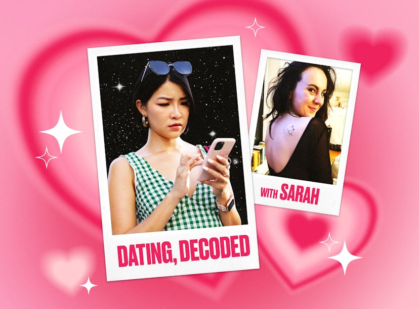 a woman whose ex added them on the co-star app; Elite Daily editor Sarah Ellis