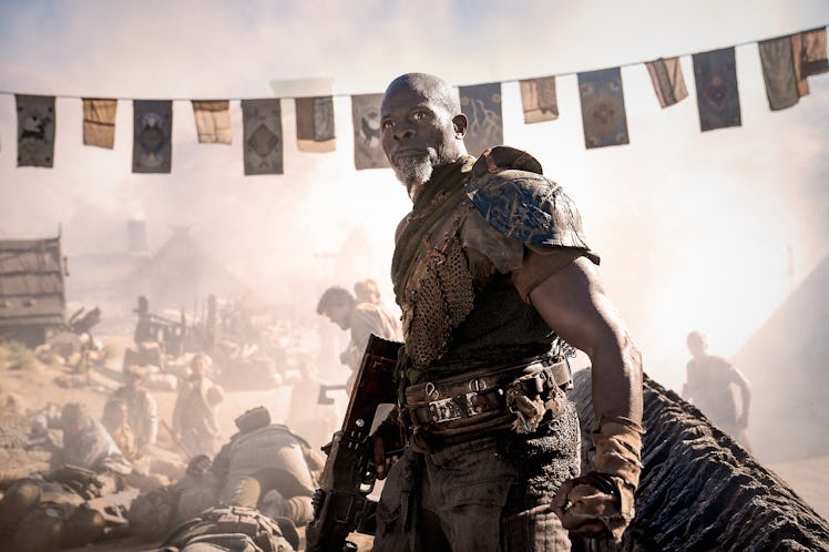 Djimon Hounsou as General Titus in Rebel Moon: The Scargiver