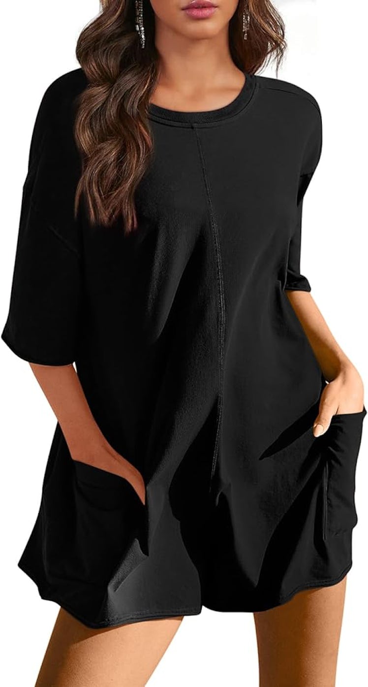 Yousify Short-Sleeved Romper