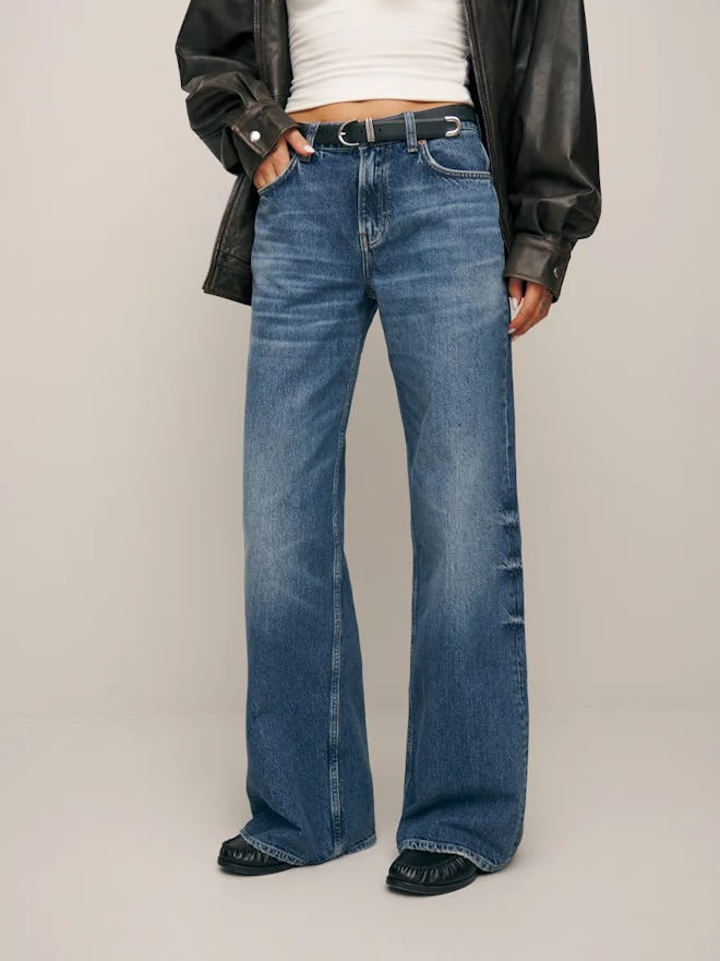 Cary Low Rise Slouchy Wide Leg Jeans