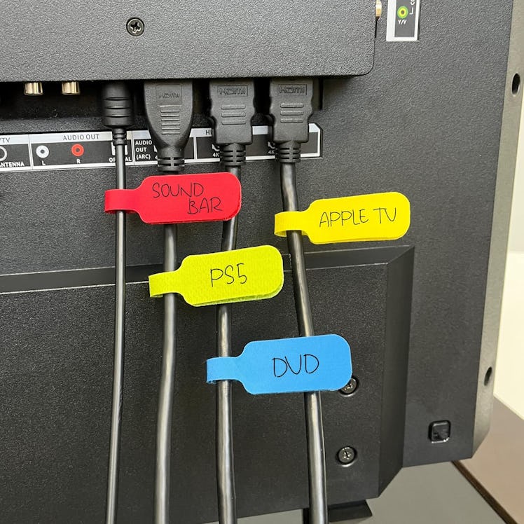 Cable Labels by Wrap-It Storage (30-Pack)
