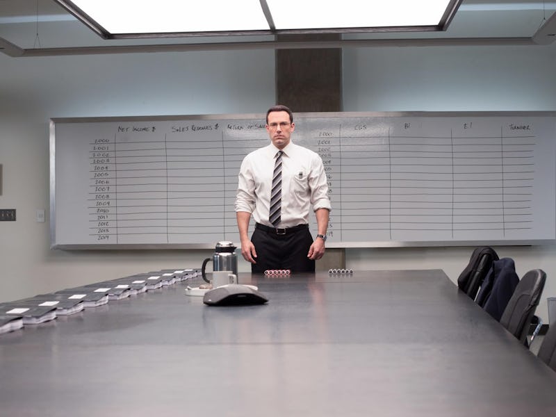 Ben Affleck as Christian Wolff in The Accountant