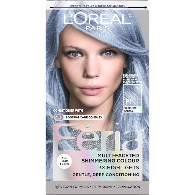 L’Oréal Paris Feria Multi-Faceted Shimmering Hair Color In Sapphire Smoke