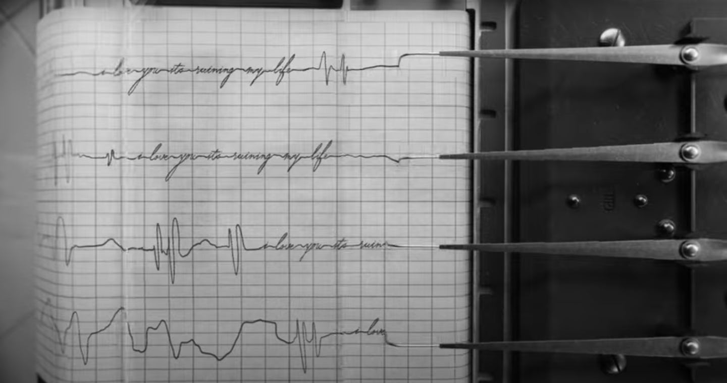 The lie detector test in Fortnight is an easter egg.