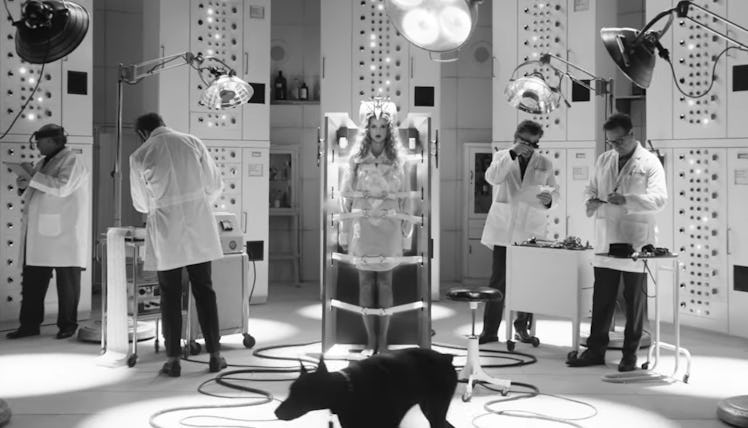 Taylor Swift references "The Black Dog" in her "Fortnight" video.