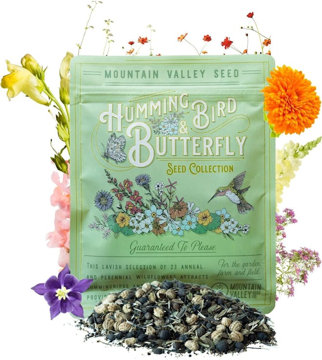Mountain Valley Seed Hummingbird and Butterfly Wildflower Seeds 