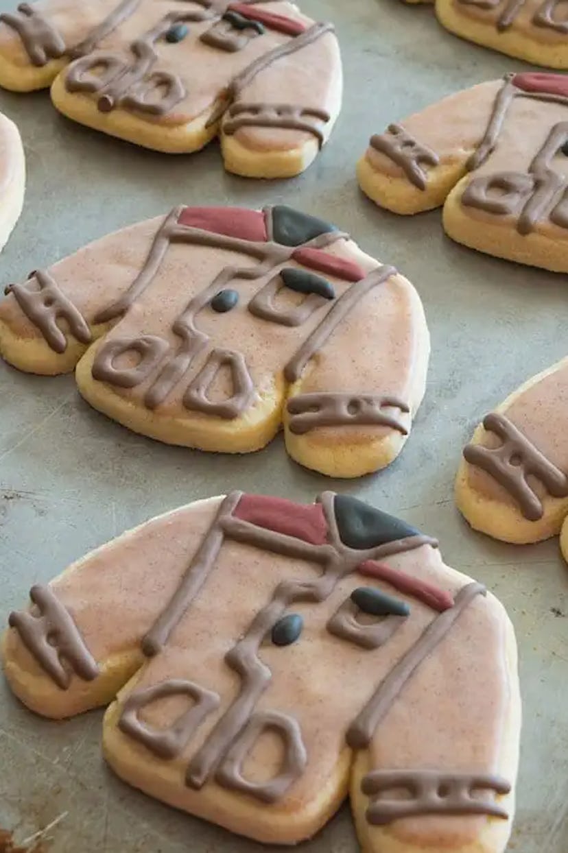 One of the top Star Wars recipes is this one for Poe’s jacket cookies.