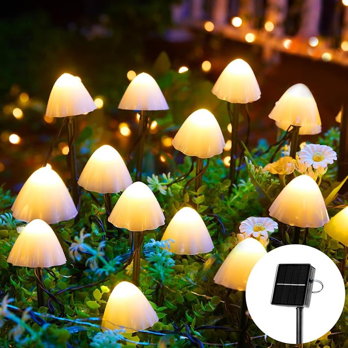 Brightown Solar Mushroom Garden Lights