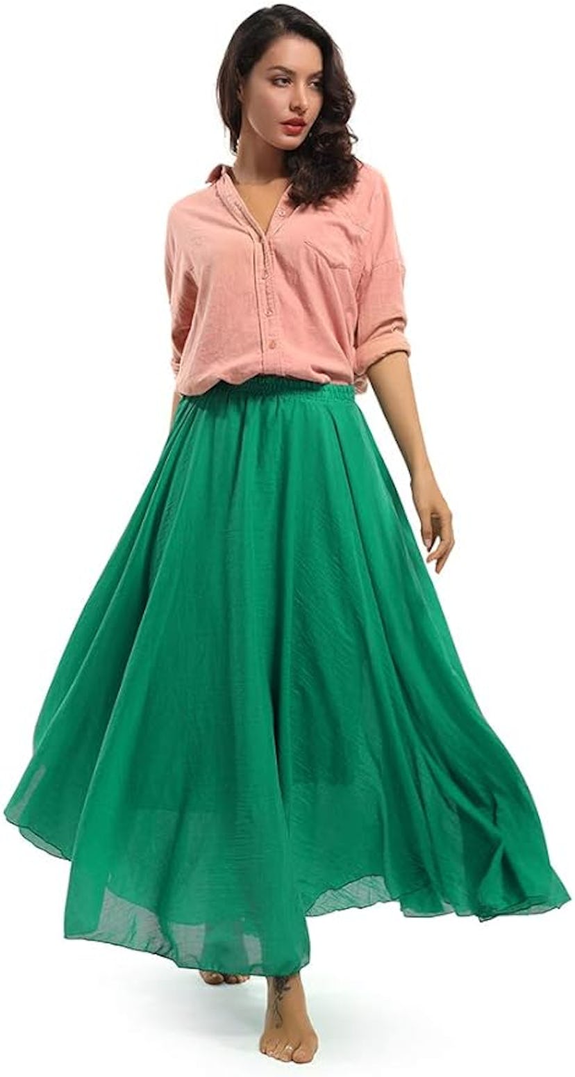 OCHENTA Maxi Skirt