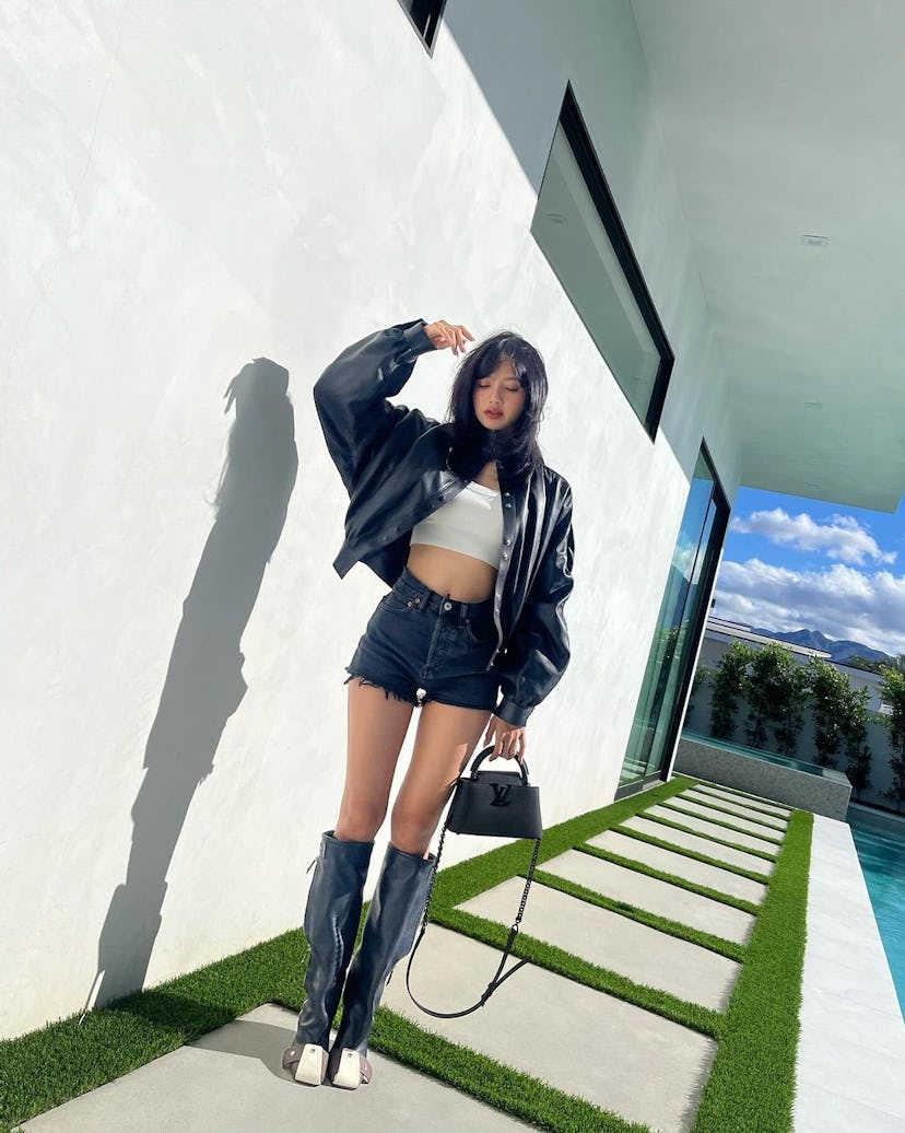 Lisa at Coachella weekend two, April 2024.