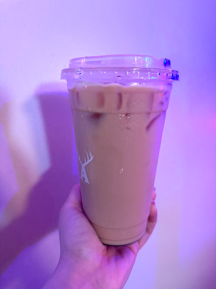 I tried the Sabrina Carpenter latte from Alfred Coffee for her single "Espresso."
