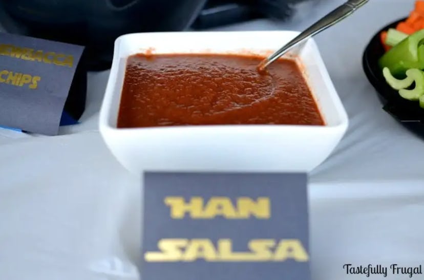 Han salsa is a great Star Wars recipe to make.