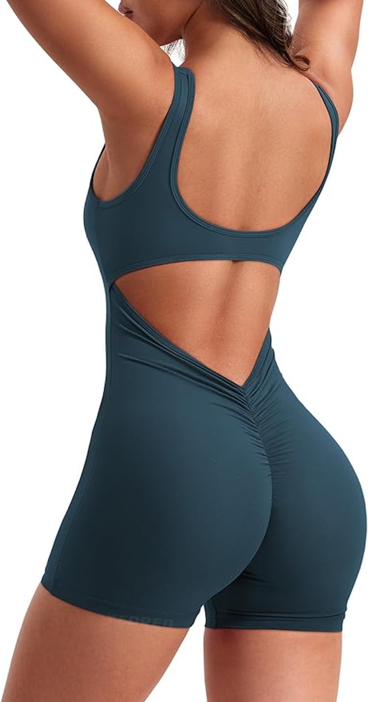 YEOREO One Piece Workout Jumpsuit