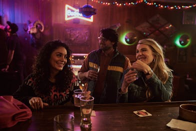 Vanessa Hudgens and Lily Rabe in 'Downtown Owl'