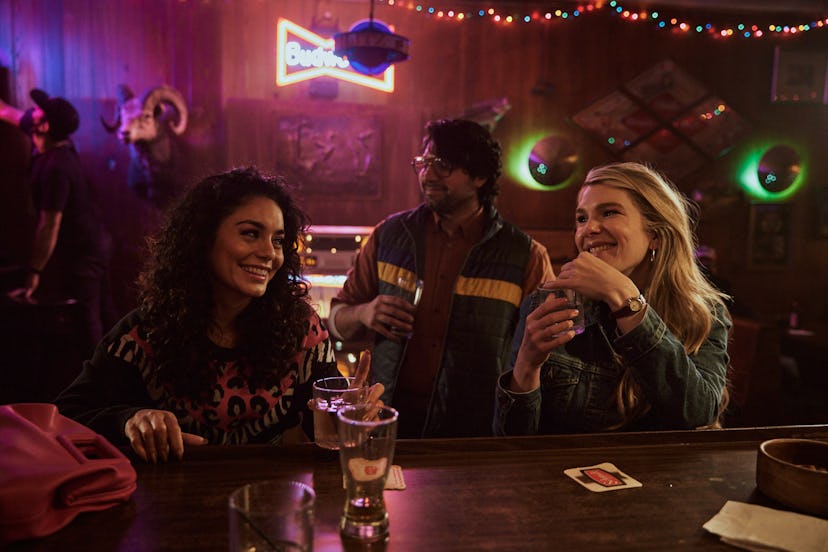 Vanessa Hudgens and Lily Rabe in 'Downtown Owl'