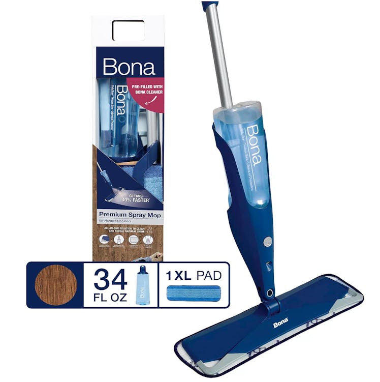 Bona Hardwood Floor Premium Spray Mop & Cleaning Solution