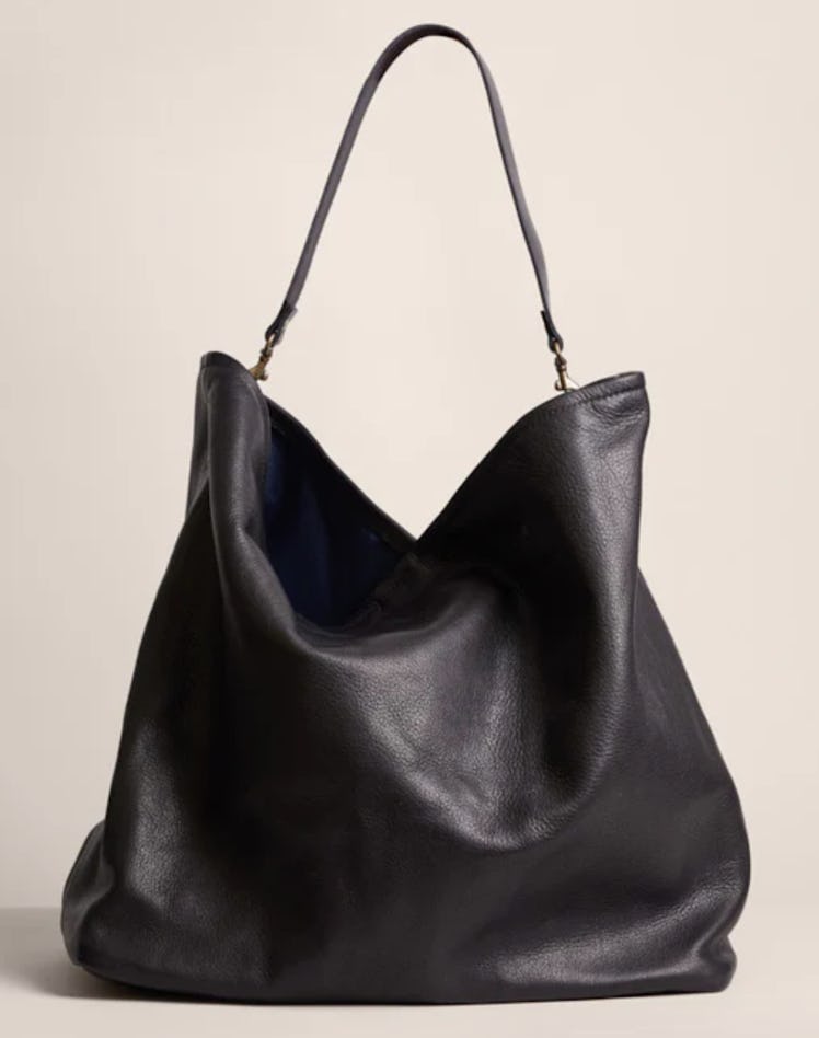 black slouch hobo bag