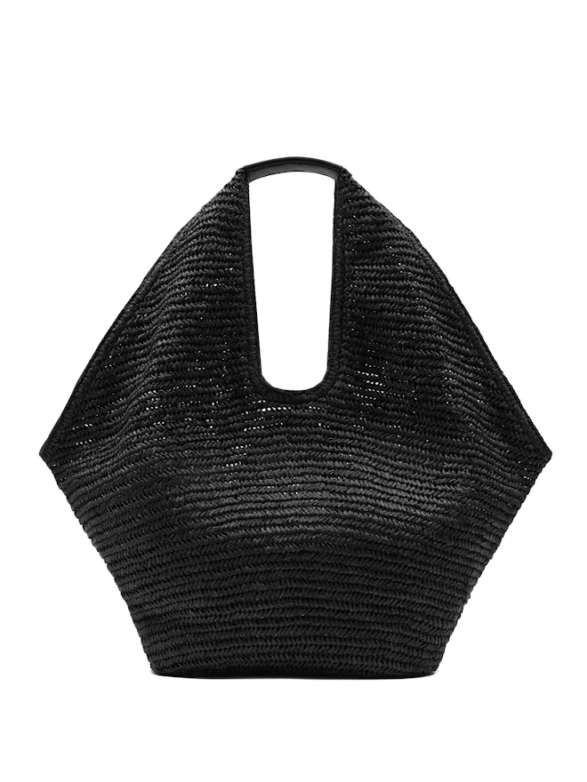 Victoria Beckham x Mango Natural Fiber Maxi Bag