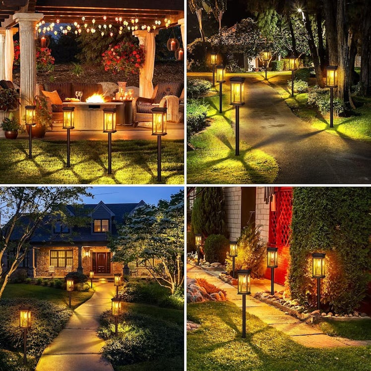 KOOPER Solar Pathway Lights Outdoor (8-Pack)