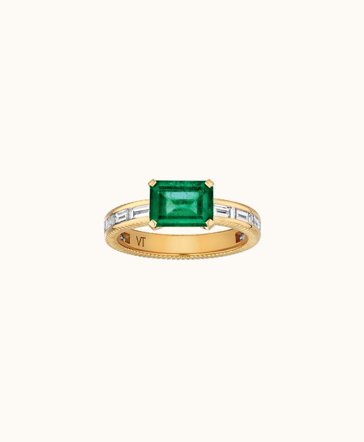 Eclat Emerald Ring Emerald