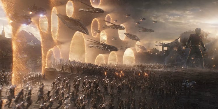 With all those portals descending on the Endgame battle, who would notice one more? 