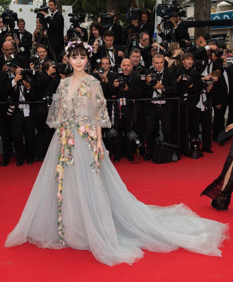 CANNES, FRANCE - MAY 14: Fan Bingbing attends the "Mad Max : Fury Road" Premiere during the 68th ann...