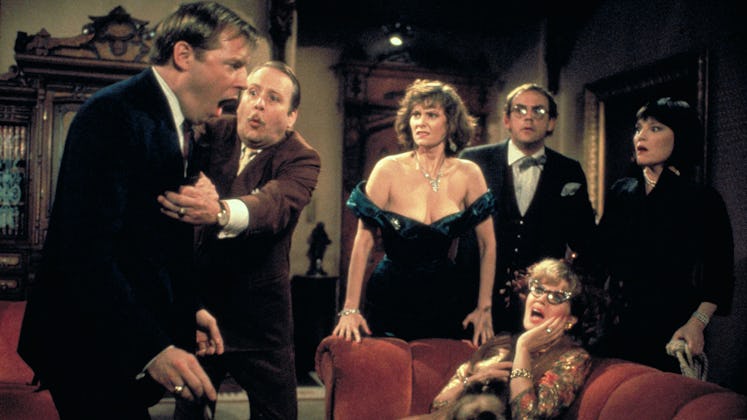 The cast of Clue: The Movie.
