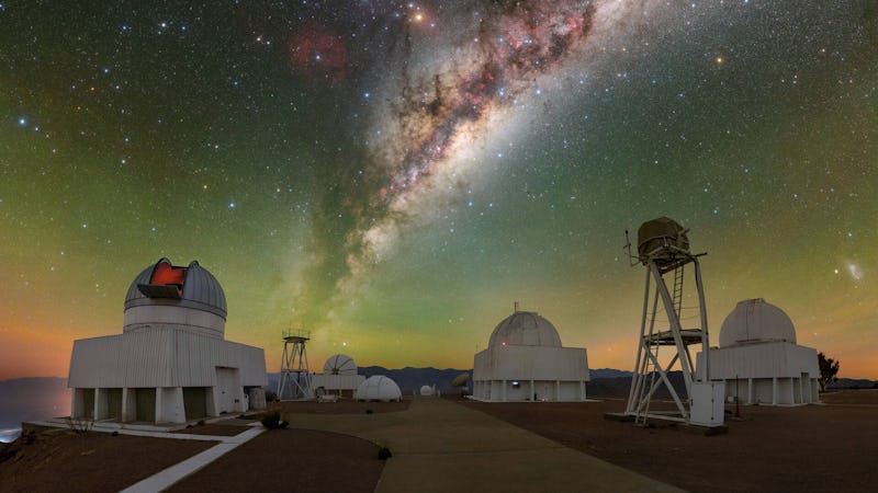 A view of the Milky Way from NSF’s NOIRLab Cerro Tololo Inter-American Observatory, located at the e...