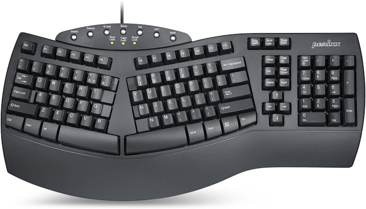 Perixx Wired Ergonomic Split USB Keyboard 