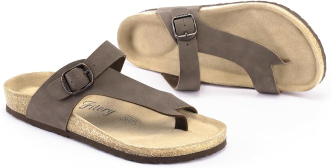 FITORY Arch Support Slide Sandals