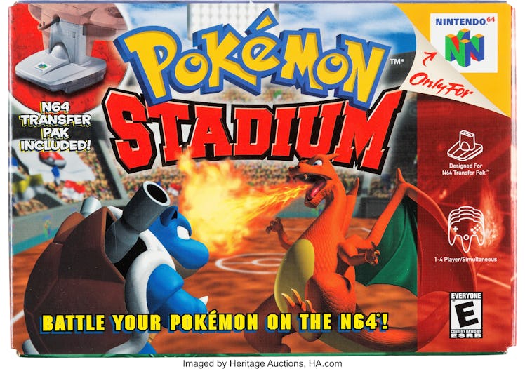 Pokémon Stadium box art
