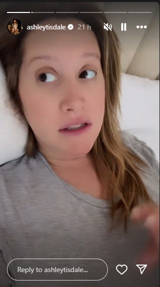 Pregnant Ashley Tisdale Says Her Toddler Keeps Getting Her Sick & It's(02)