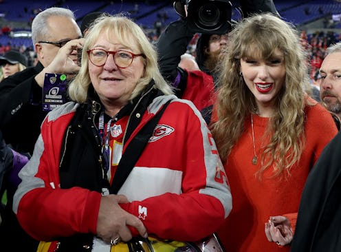 Donna Kelce and Taylor Swift.