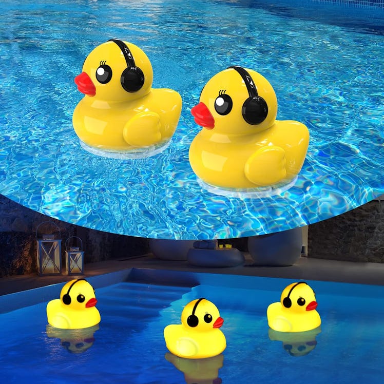 Goallim Floating Pool Lights Ducks (2-Pack)