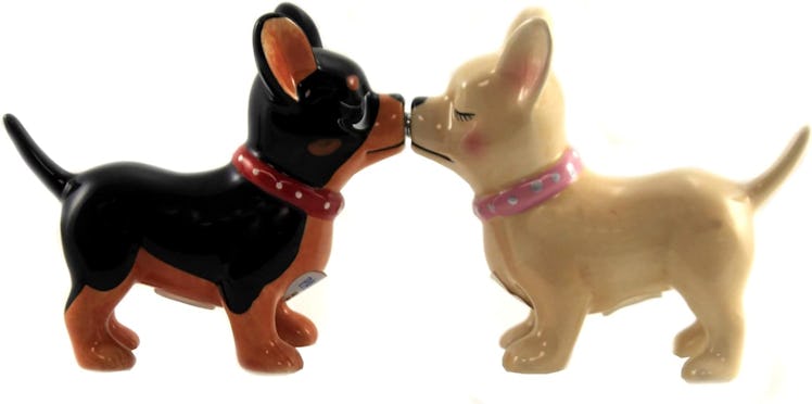 Pacific Trading Kissing Chihuahuas Salt & Pepper Shakers