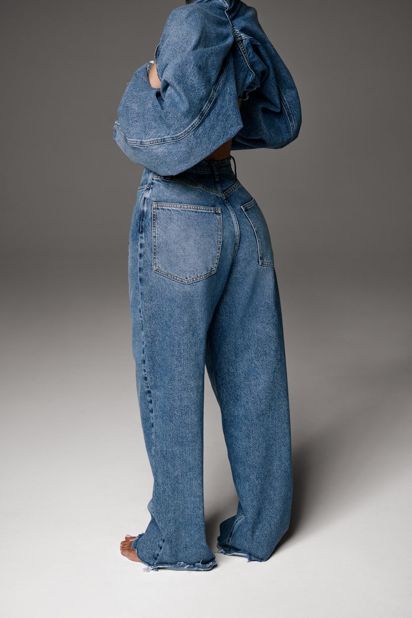 Kylie Jenner wears jeans in her latest campaign for Khy.