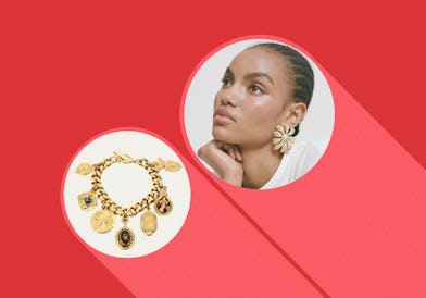 The best jewelry trends for Summer 2024 including flowers and charm bracelets. 