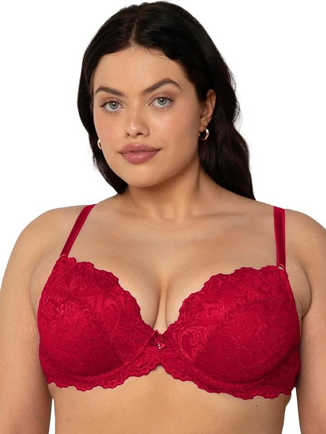 Smart &amp; Sexy Lace Push-Up Bra