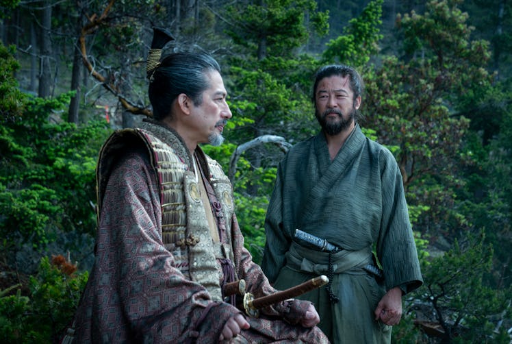 Hiroyuki Sanada and Tadanobu Asano in 'Shogun' Episode 10