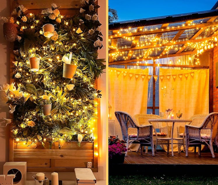 MUMUXI 33ft 100 LED Outdoor Fairy Lights