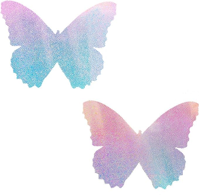 Neva Nude Super Sparkle Glitter Butterfly Nipztix Pasties