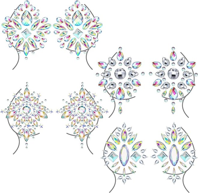 Geyoga Rhineston Pasties