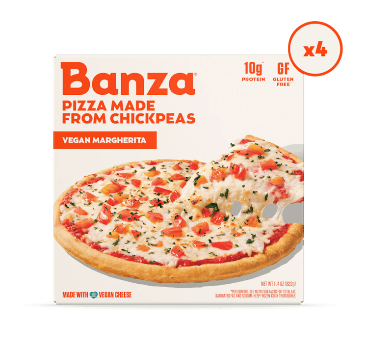 Banza Vegan Margherita Pizza