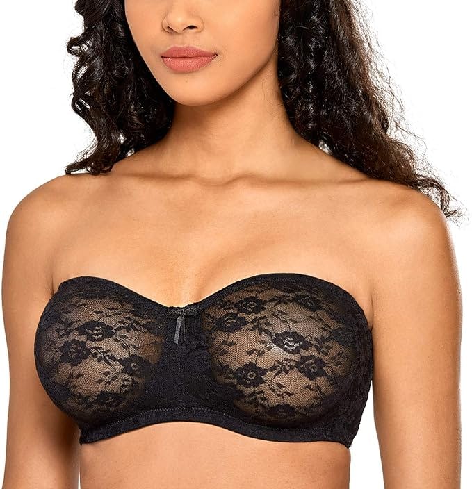 DOBREVA Strapless Lace Bra