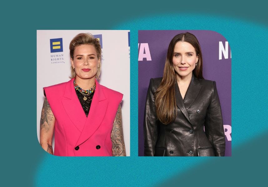 Ashlyn Harris supported Sophia Bush as they went public with their relationship.