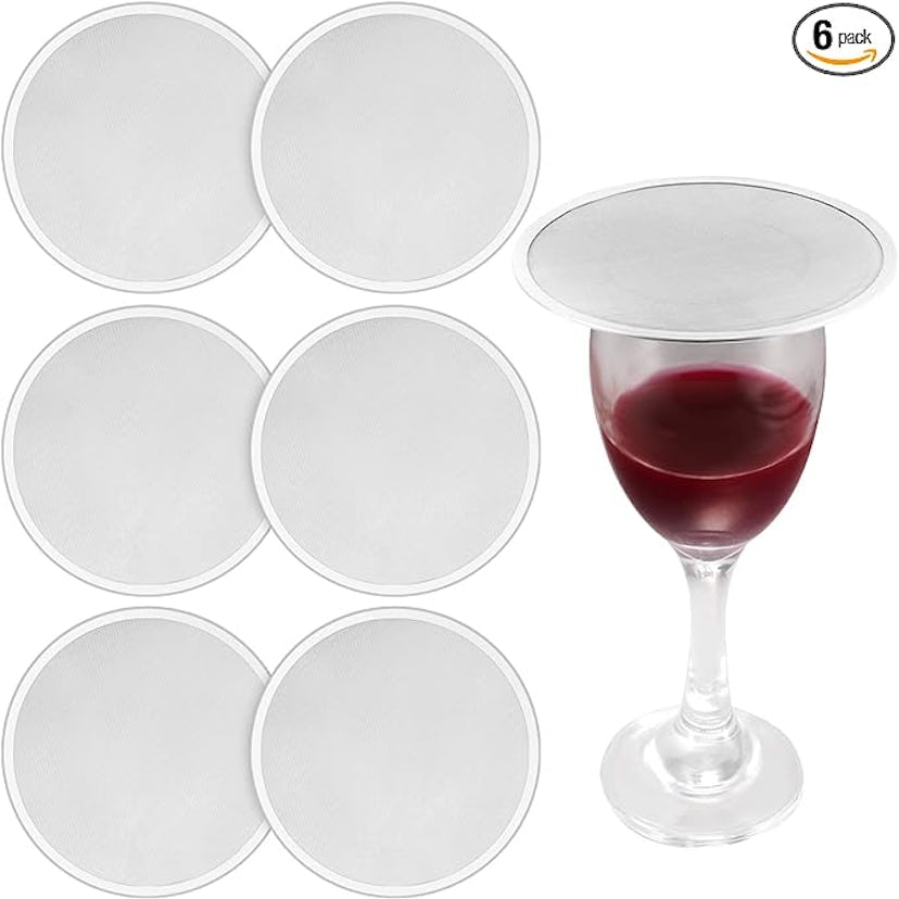  Boao Stainless Steel Drink Covers (6-Pieces)