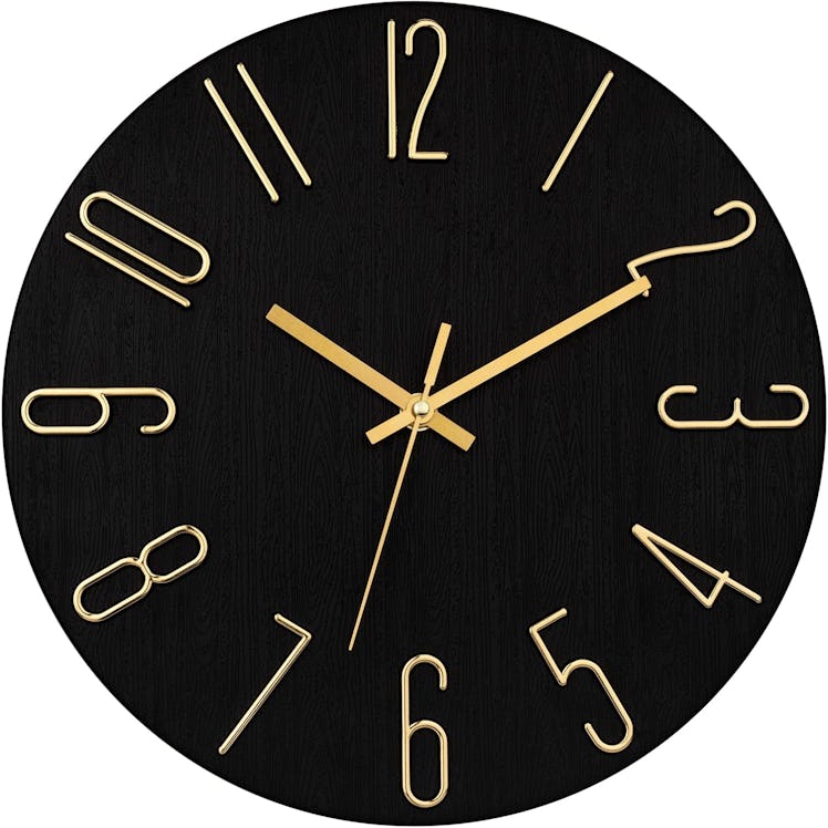 Foxtop 12 Inch Silent Wall Clock