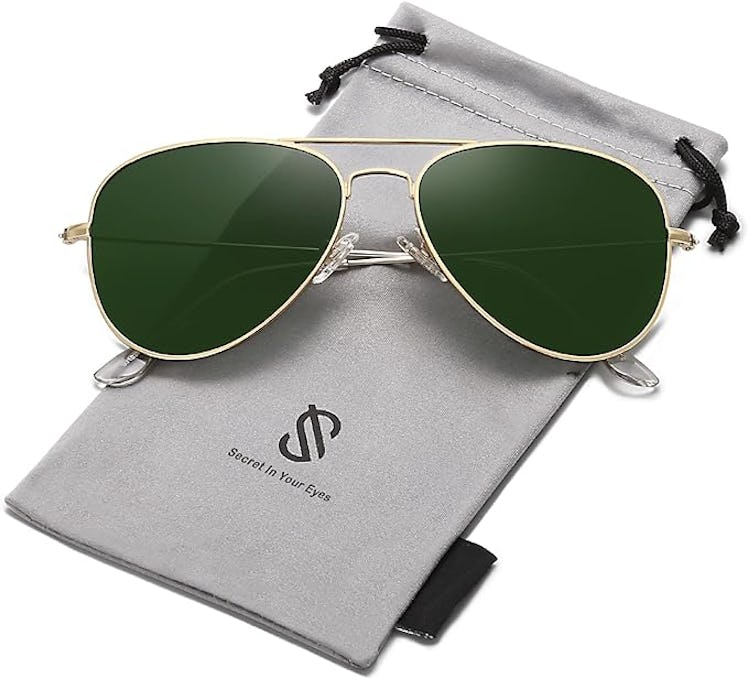 SOJOS Classic Aviator Polarized Sunglasses